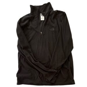 North face men’s 1/4 zip light fleece